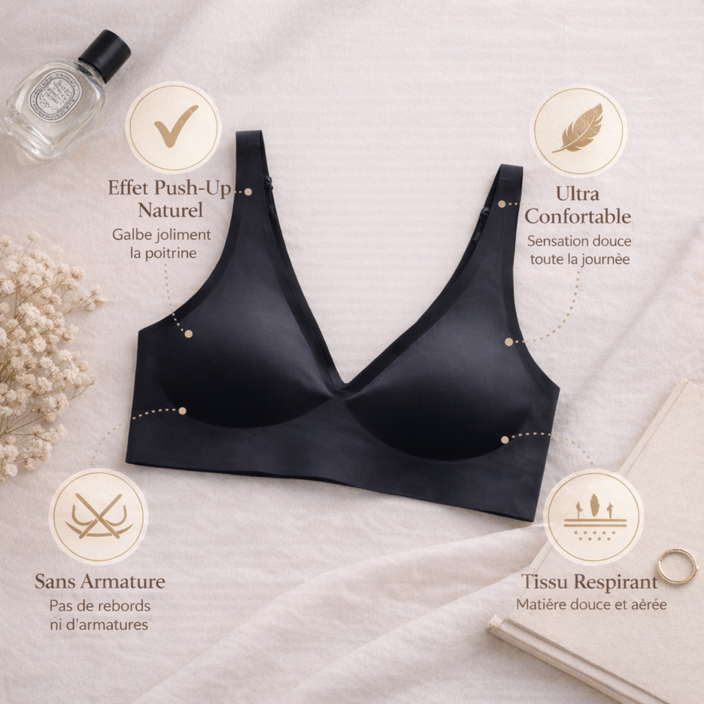 Soutien-Gorge Push-Up Sans Armature Ultra Confort (Copie)